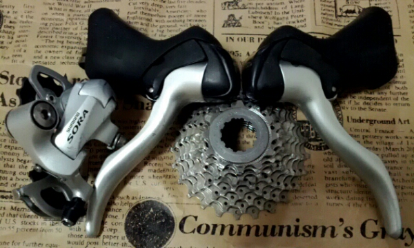 SORA/9s 3点セット(ST-3400/RD-3400/CS-HG50-9)