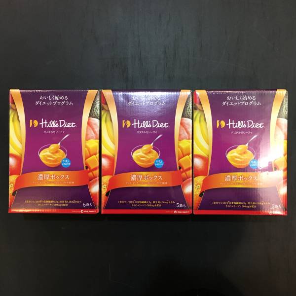 ヒルズダイエットパステルゼリーアイ濃厚ボックス3箱（15食）