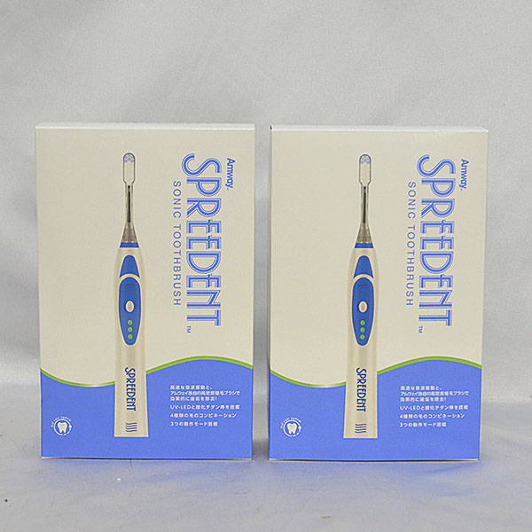 ▽アムウェイ スプリーデント 音波振動ハブラシ 未使用品 2箱▽