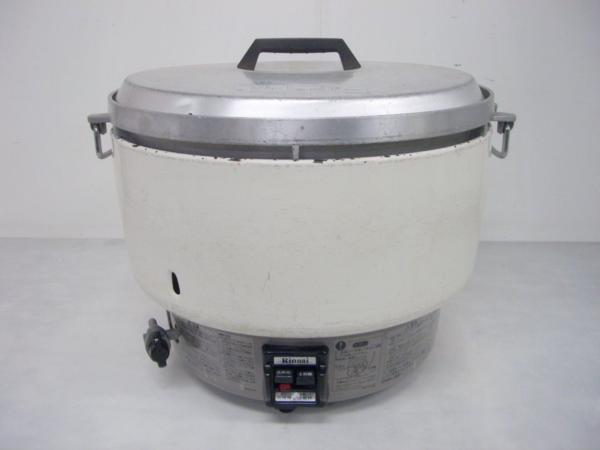 ○リンナイ 業務用 ガス炊飯ジャー(約5升) RR-50S1 LPガス用 (1) 中古M