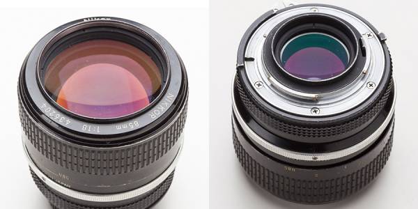 ☆ニコン NIKON MF NIKKOR 85mm F1.8 Ai改造済み