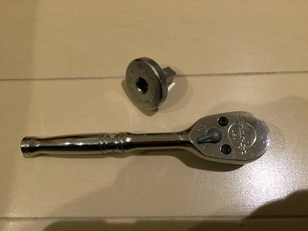 ★美品★ 1/4 スナップオン SNAP ON ラチェットレンチ 未使用品