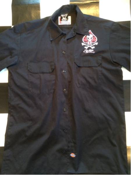 SKULLSHITのワークシャツLサイズ貴重な一品