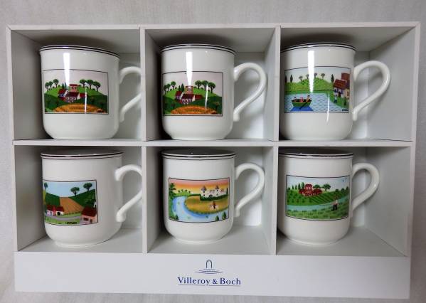 ビレロイ&ボッホ★マグカップ６客セット