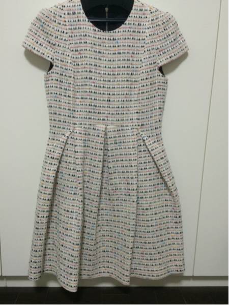 お値下げ maglie マーリエパーエフデ ワンピース ツイード 9号