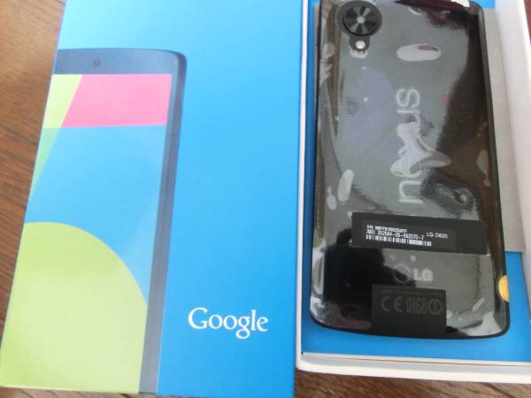 日本語対応 D820 LTE対応 Nexus5 SIMフリー Black 32GB 新同
