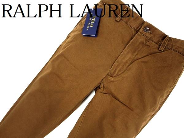 新品 ラルフローレン CLASSIC FIT チノパン 32 茶 /d8088