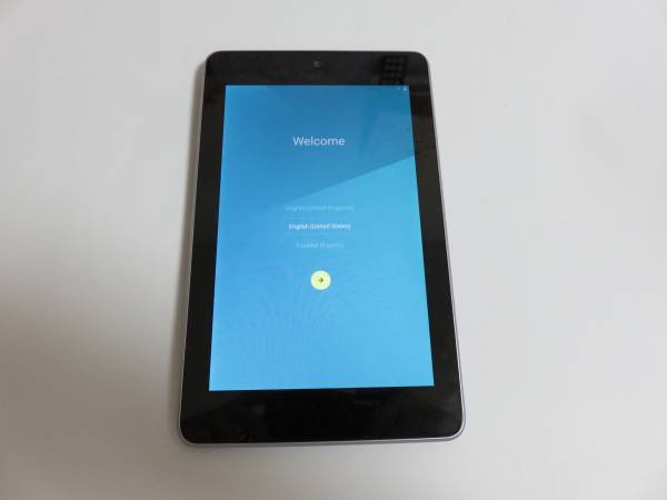 中古 ASUS NEXUS7-32T 2012モデル　ME370TG　3Gモバイル通信対応