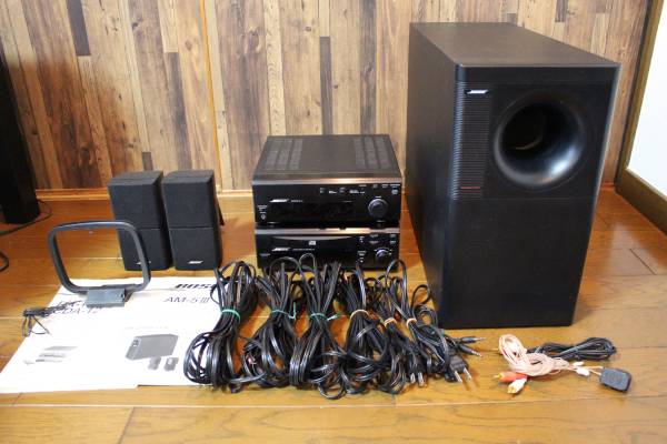 BOSE RA-12 CDA-12 AM5-Ⅲ スピーカー サウンドシステム BOSE AM-5Ⅲ RA-12 CDA-12 スピーカーセット CD等ジャンク 動作 家電