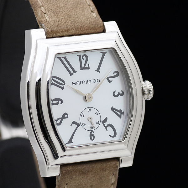 1円 ハミルトン ダッドソン シェル文字盤 スモールセコンド