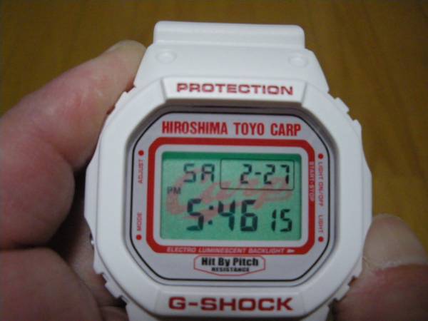 1円スタート 広島カープ CARP G-SHOCK 2009年モデル 限定 中古 【公式