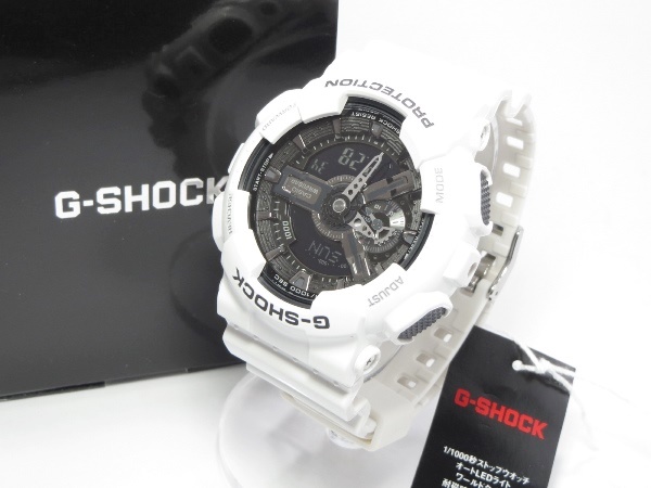 G-SHOCK GA-110GW-7AJF アナデジ ホワイト 白 未使用 G-SHOCK CASIO 