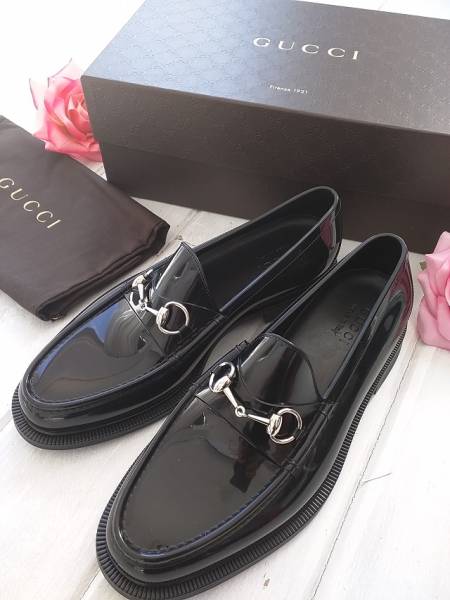 GUCCI 新品 シューズ ◆激安 3日迄H&Mストール付 素敵過ぎ