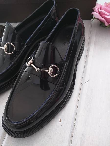 GUCCI 新品 シューズ ◆激安 3日迄H&Mストール付 素敵過ぎ