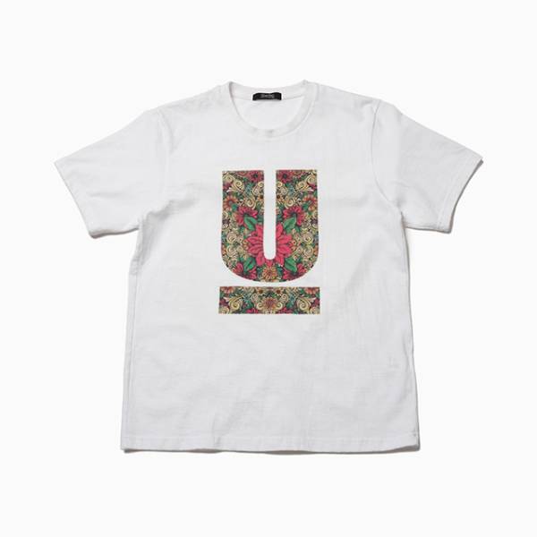 【the POOL aoyama × UNDERCOVER】FLOWER U LOGO TEE M