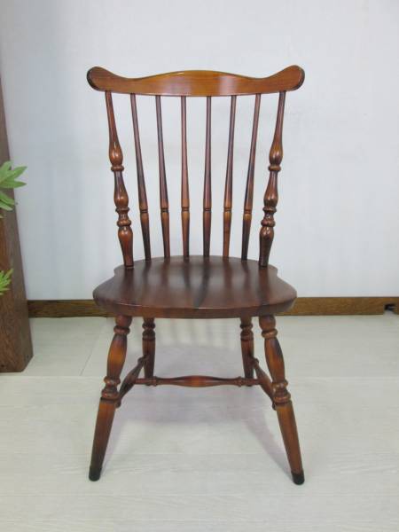 ④ 飛騨 木味のある椅子 ウィンザー チェア アンティーク カフェ