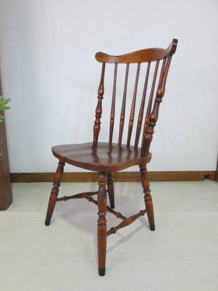 ④ 飛騨 木味のある椅子 ウィンザー チェア アンティーク カフェ