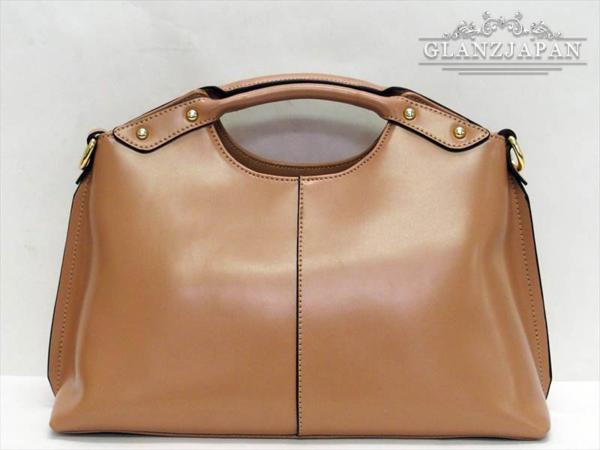 Bb43*訳*春*pinkbeige*本革使用☆洗練されたデザイン*2wayバッグ