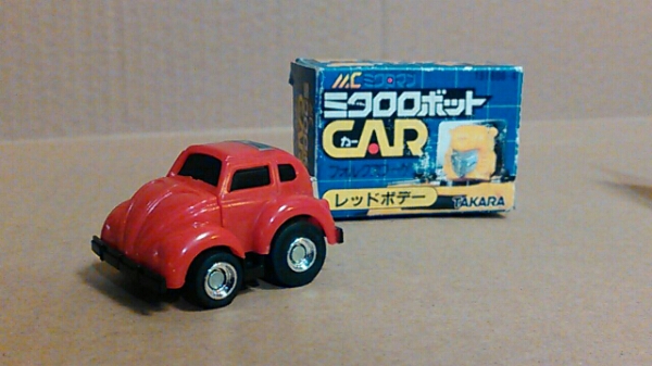 ミクロロボットカーフォルクスワーゲン レッド ミクロロボットカー