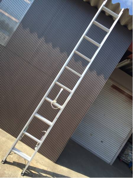 アルミ合金伸縮型梯子D-10 長谷川工業 HC2-61 スライダー