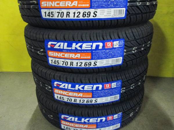 ☆　限定１セット！145/70R12　ファルケン　新品4本　☆