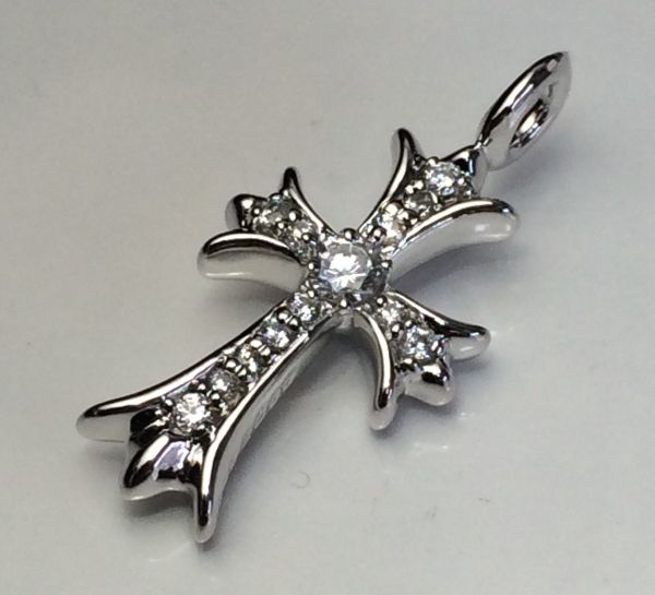 クロムハーツ正規品★タイニー/クロス★ホワイトゴールド仕様！