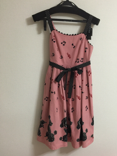 エミリーテンプルキュート☆音符プードルJSKピンク