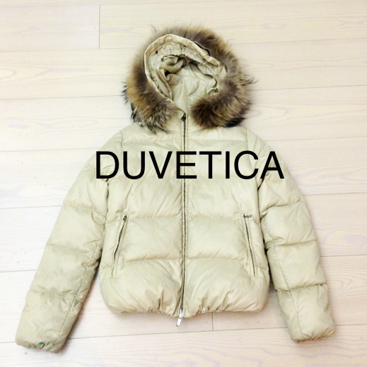 ★DUVETICA ADHARAダウンジャケット★40 ラクーンファー