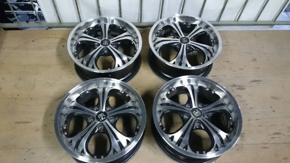 アローエンタープライズ BK/PO 17×7J+38 5H 114.3 4本 020