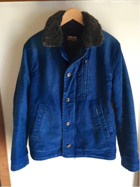 ☆今季☆BLUEBLUE クラフトマンデッキジャケット ハリラン HRM