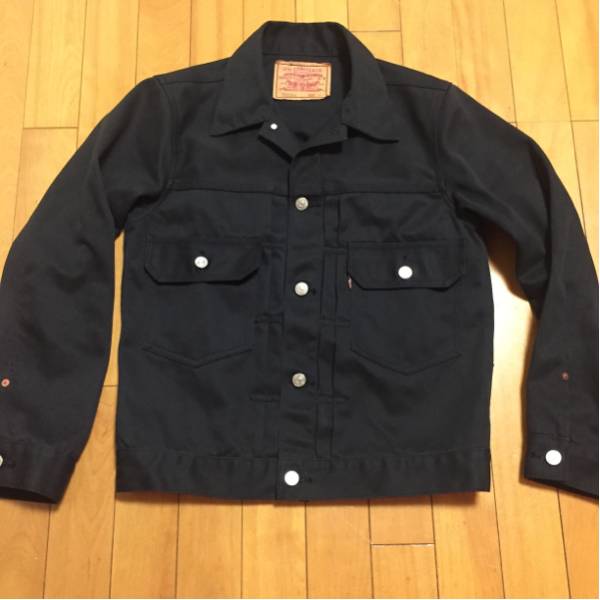 リーバイスlevis 2ndタイプ トラッカージャケット70584-0002 黒 Levi's