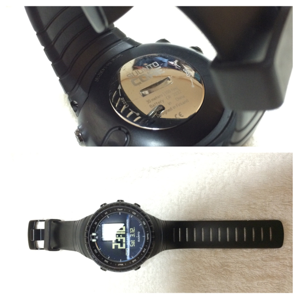 【美品・使用少】スント コア CORE オールブラック 電池交換品