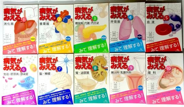 【美品】病気がみえる 10巻セット メディックメディア 病みえ