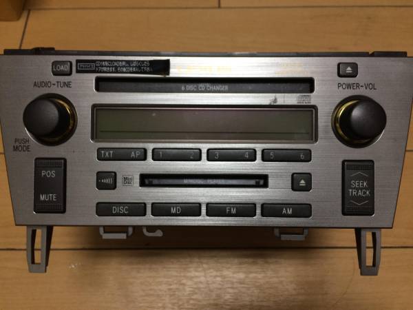 オーディオ機器 【美品】LEXUS SC430 純正オーディオデッキ