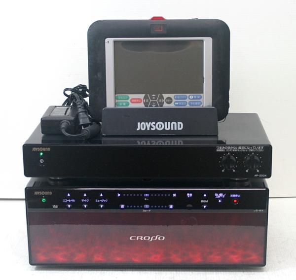 ⊆11 JOYSOUNDカラオケ JS-WX アンプ付き 中古 FC ё