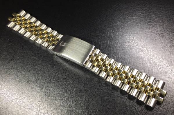 ロレックスジュビリーブレス20㎜純正14Kコンビ美品！62523