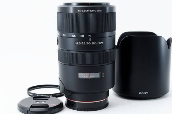 豊富な，セール ☆極上SONYソニー 70-300mm F4.5-5.6 G SSM SAL70300G