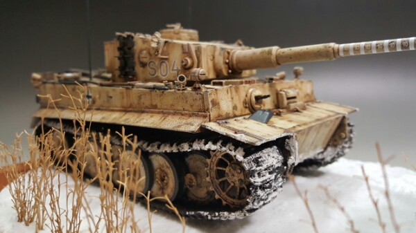 1/35 タイガーⅠ初期型　ヴィットマンタイガー完成品