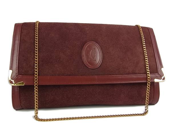 カルティエ Cartier ヴィンテージ チェーン ショルダーバッグ