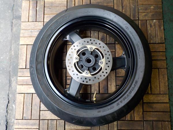 ZX-12R ZX12R 純正リアホイール おまけタイヤ□ 【公式通販】