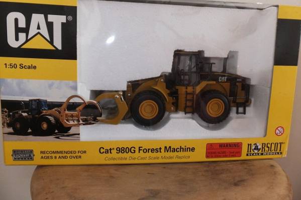 980G 1⁄50 CAT Forest Machine Norscot | by NIB! eBay Wheel Loader