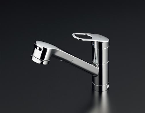 ○TOTO TKGG31EB 台付シングル混合水栓13(台所)吐水切替 在庫品 TOTO