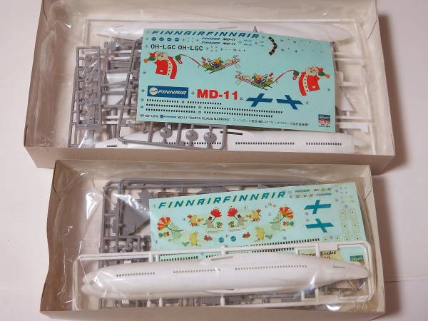 ハセガワ 1/200 フィンランド航空 DC-10 ムーミン MD-11 サンタ