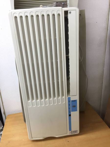 窓用ルームエアコン JA-16H Haier 2010年 リモコン有 窓用ルーム