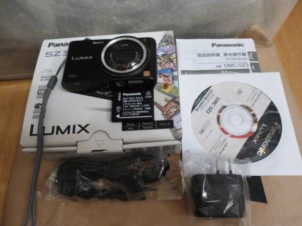 LUMIX DMC-SZ3 Panasonic 光学10倍 ホワイト 1610万画素 | デジタル 