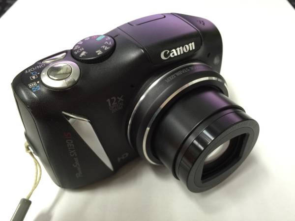 Canon デジカメ　PowerShot SX130 IS PC1562 美品　評価4.66超