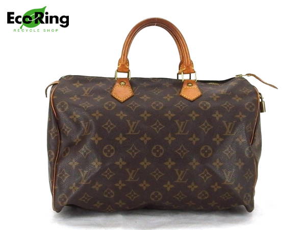 1円 ヴィトン M41524 モノグラム スピーディ35 バッグ CM712