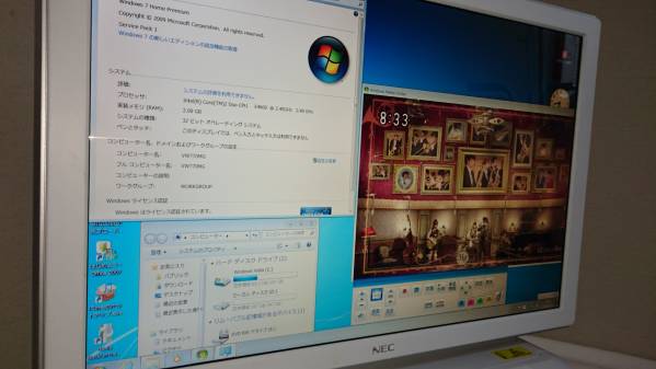 静音水冷!! 22型+地デジ+本格音!! VW770/MG Core2-2.40G ②