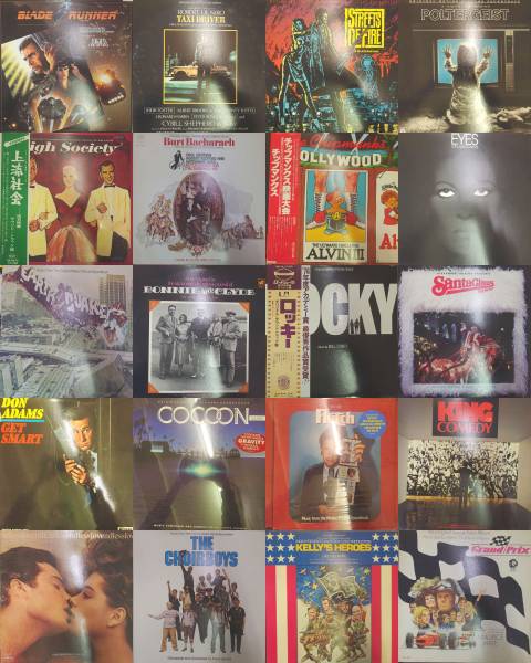 【帯付含/輸入盤多数】映画音楽 OST サントラ 40枚以上セット