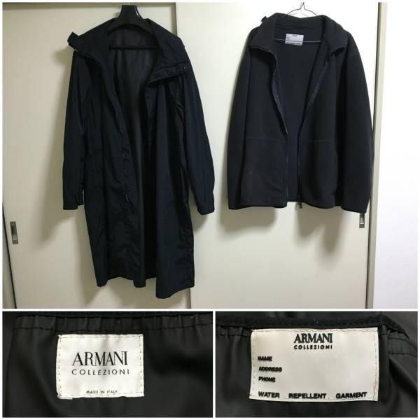 アルマーニ コレツィオーニ ARMANI COLLEZIONI ステンカラー